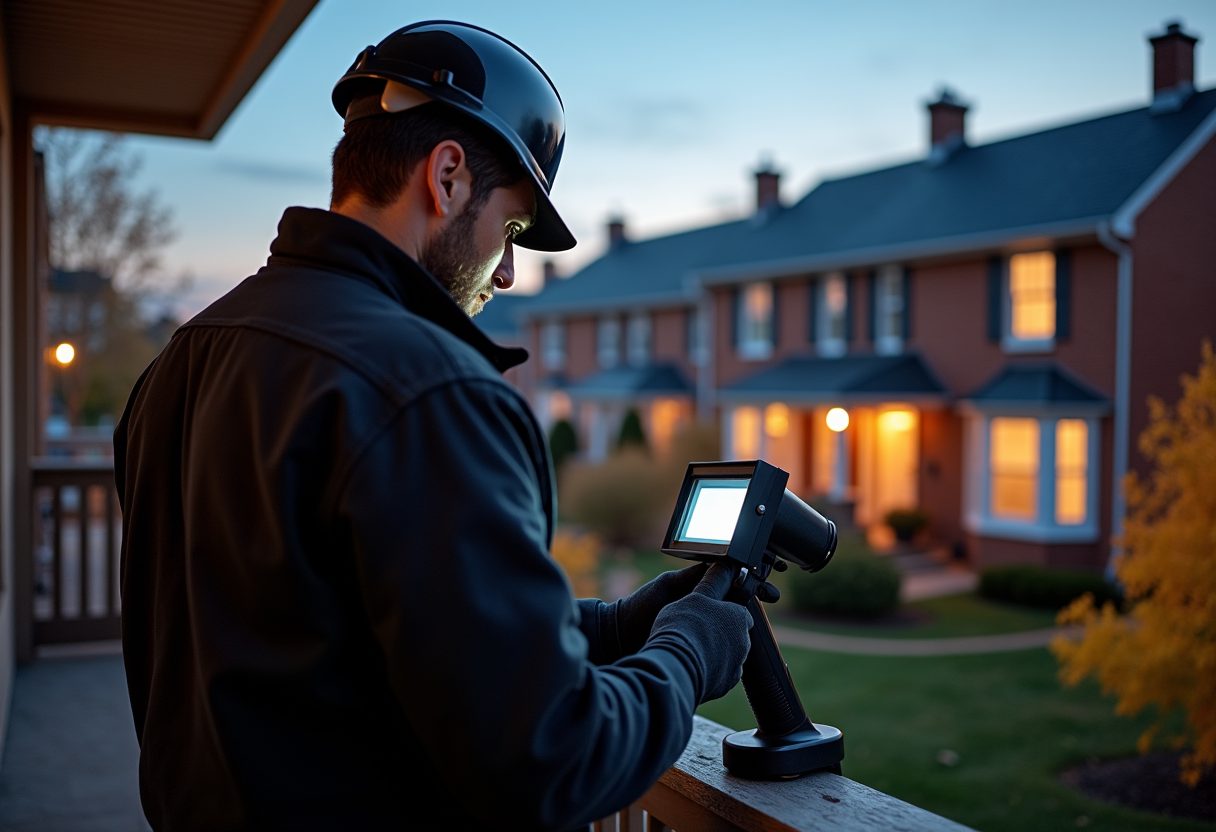 Flue camera inspection in a modern townhouse — Vienna